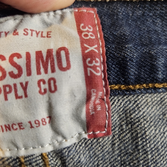 Mens Bootcut Jeans 38x32 Mossimo - Picture 3 of 6